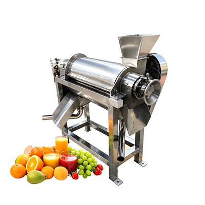 Máquina de extracción de jugo industrial de acero inoxidable