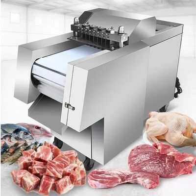 Good price 600kg/H Beef Cutting Machine Commercial Meat Cutter For Pork Chicken Duck online