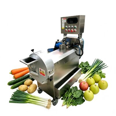 Guter Preis 350 kg/h Industrielle Kartoffelschneider Maschine Multifunktionelle industrielle Zwiebelschneider Maschine Online